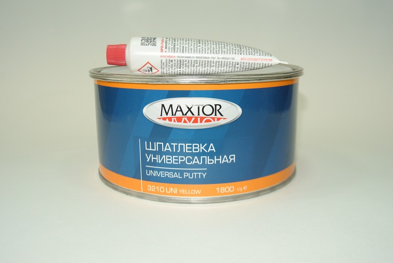 Шпатлевка МАКСТОР универсальная 1,7кг 3210 UNI YELLOW