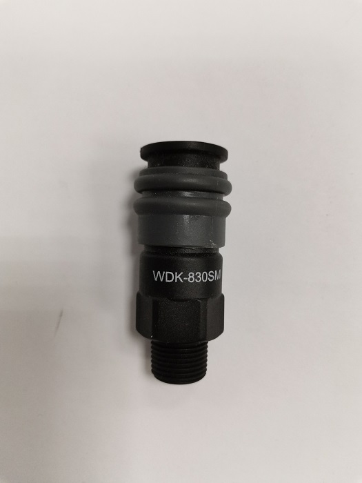 Разъем WDK-830SМ пневматич, композитный быстроразъем внеш резьба  Распродажа