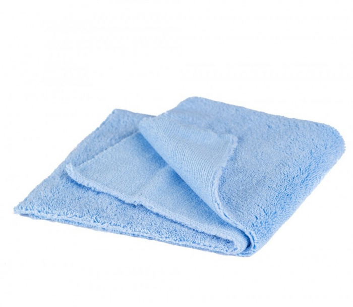 Микрофибровое полотенце 40x40cm, 380gsm, светло-синий, Edgeless380 Microfiber towel, GWMF-382