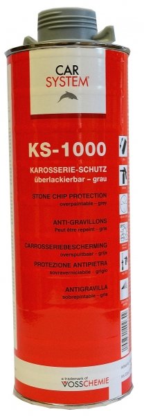 Антигравий KS-1000 серый 1,0л 149264 КАР-СИСТЕМ