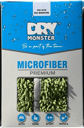 Полотенце для сушки, 45х70см Зеленое DRY MONSTER Big Monster Towel (Green) DM4570G