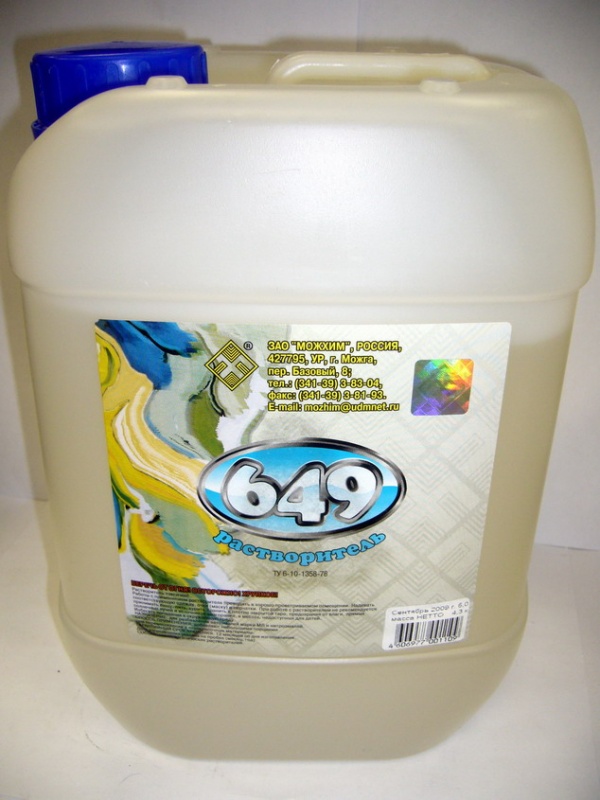 Растворитель Можга №649  5л КАНИСТРА   91382 