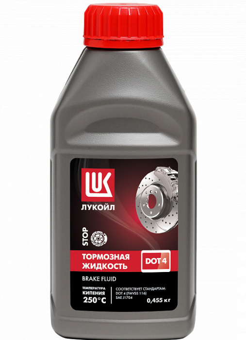 Тормозная жидкость Лукойл ДОТ-4  0,455кг
