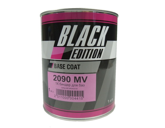 Биндер 1K для баз 1л (средней вязкости) BE 2090 MV  Black Edition МАКСТОР