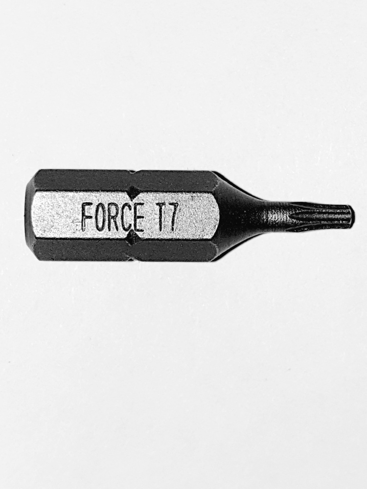 F1262507 1/4" Бита-торкс, L=25мм Т7