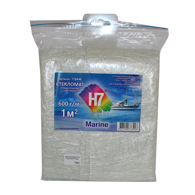 Стекломат 1кв метр, плотность 600гр\метр Н7 Marine 778446