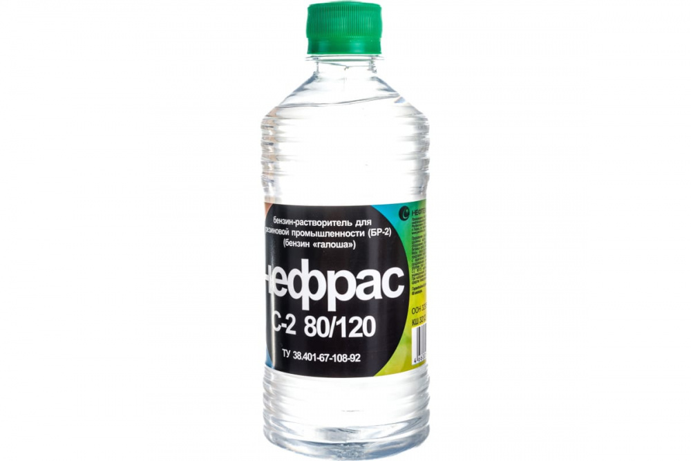 Бензин-галоша БР-2 Нефрас С-2 80/120 (0,5л) НЕФТЕХИМИК /в коробке 20 шт/