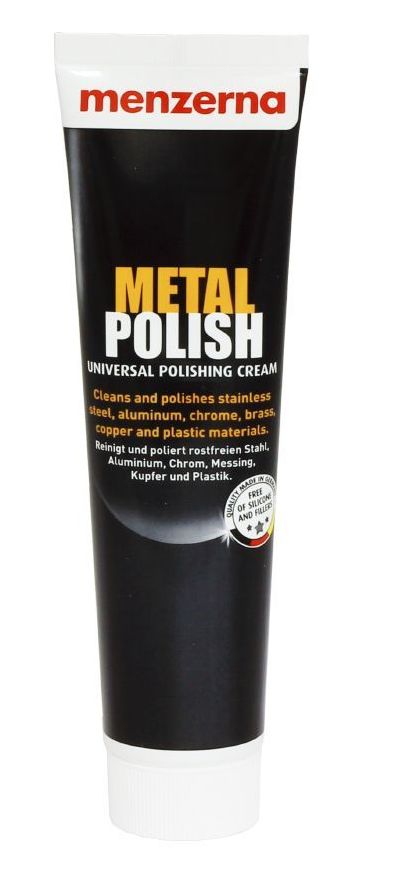 Паста METAL POLISH д/полировки металлов (нерж. сталь, алюм., хром и др) 125гр 23003.391.001 МЕНЗЕРНА
