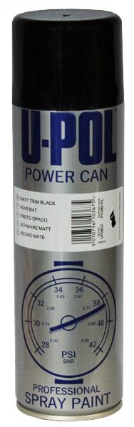 Краска черная матовая АЭРО 500мл Power Can PCМB/AL У-ПОЛ 