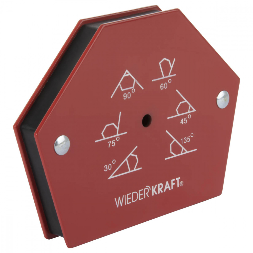 Сварочный магнит WDK-65950, угл 30, 45, 60, 70, 90, 135, усилие 50Lbs ВИДЕРКРАФТ