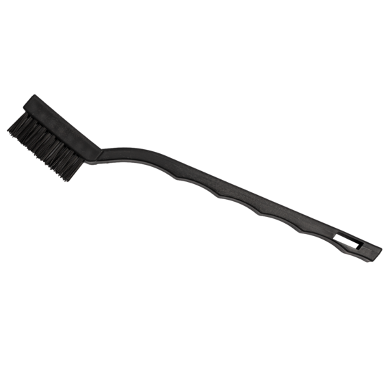 Щетка МИНИ односторонняя жесткая, черная щетина LERATON BR14