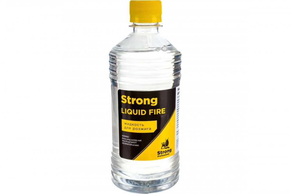 Жидкость для розжига Strong Liquid Fire (0,5 л) НЕФТЕХИМИК  /в коробке 20 шт/