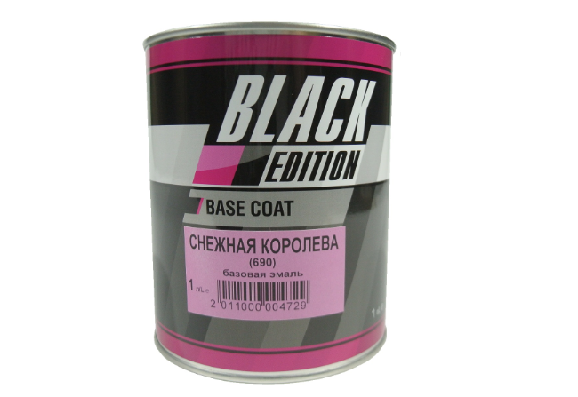 Серебристая (Снежная королева) 690 1,0л  BLACK EDITION МАКСТОР