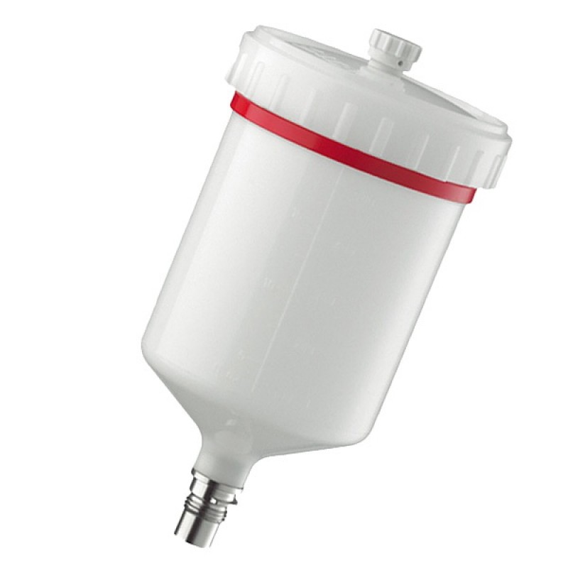 Бачок САТА пластик 0,6л QCC для SATAjet  4000, 3000, jet 2000 HVLP, jet RP, jet 1000  27243 РАСПРОДА