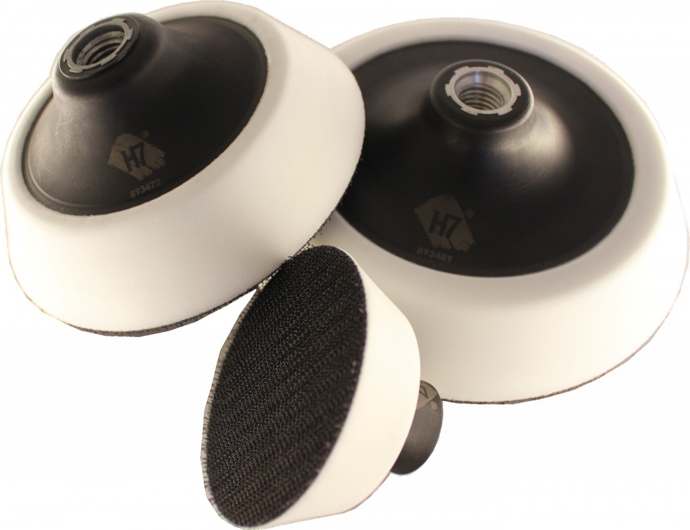 Оправка полировальная Black/White Soft 123*27мм мягкая М14  893472  Н7