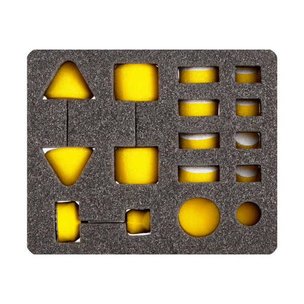 Набор поролоновых насадок для детейлинга ХАНКО F05711/05712