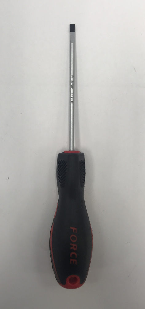 F71303 Отвертка шлицевая 0.5х3 мм 75 L=160мм
