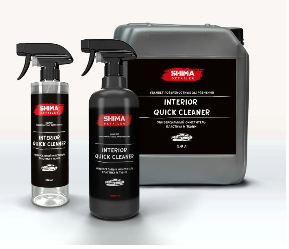 Очиститель поверхностей универсальный 500мл 360793 Шима DETAILER "INTERIOR QUICK CLEANER"