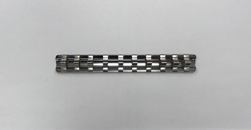 F819210 1/4"Планка под 10 головок L= 160mm