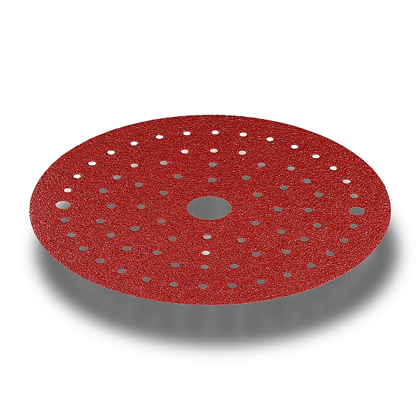 Материал абразивный в кругах P60 на пластиковой основе, D 150 мм, Multiholes  6-500-0060 КАР-ФИТ