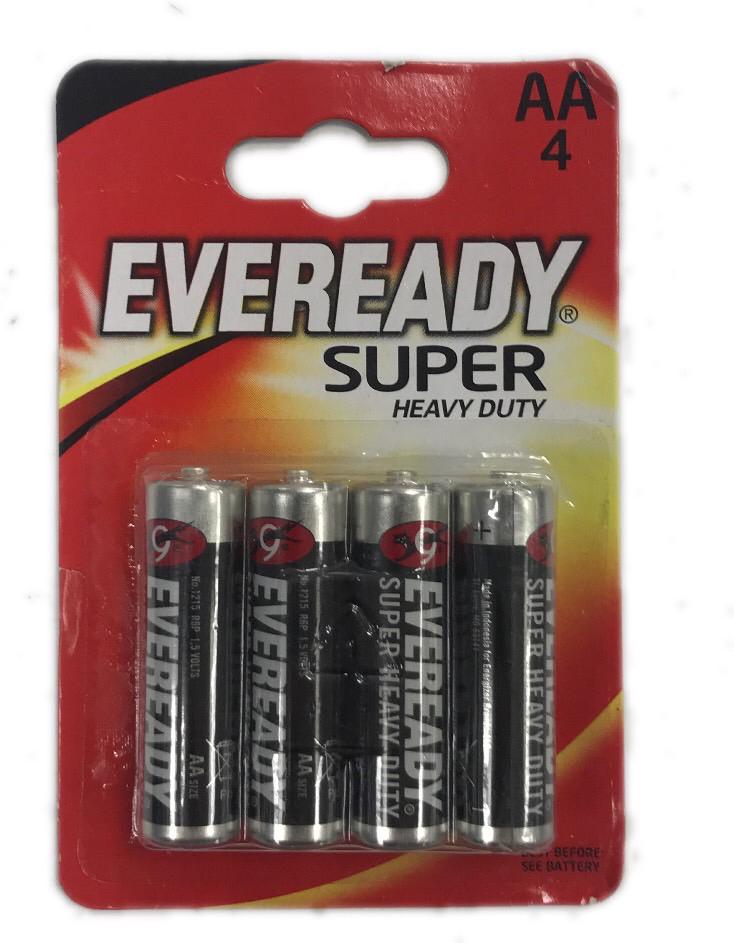 Батарейка SHD AA/R6 FSB /4шт/ соляная БЛИСТЕР Eveready