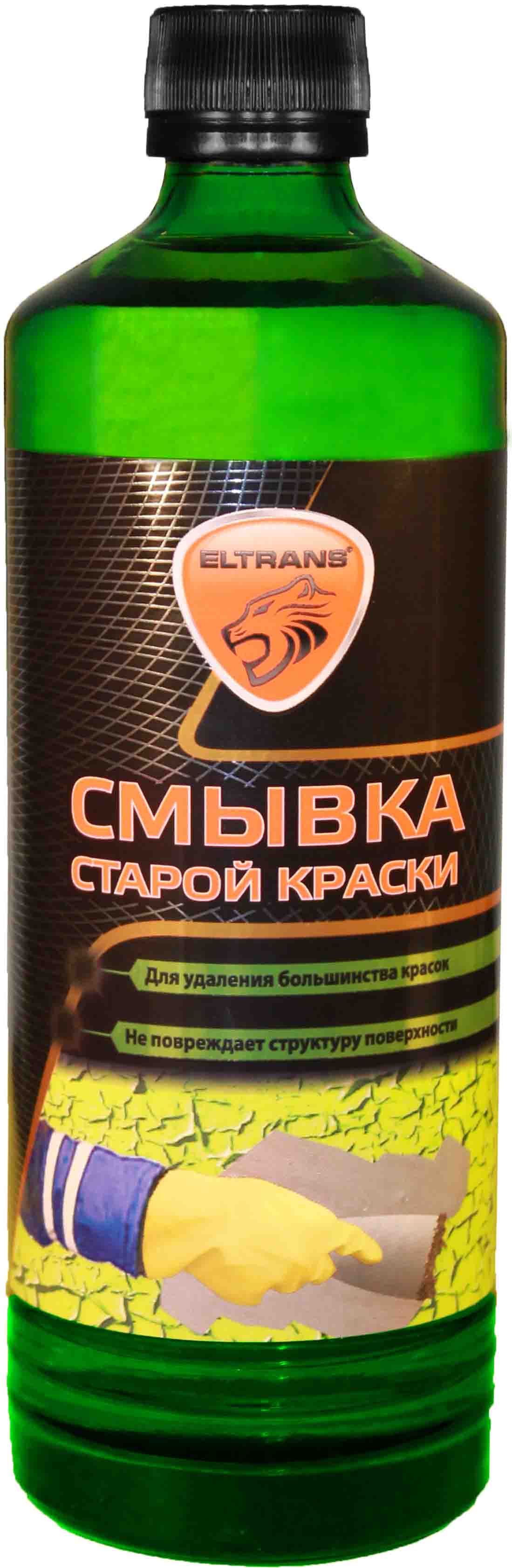 Смывка краски БЫТ (бутылка стекло) 0,5л  EL-0703.02  ЭЛТРАНС