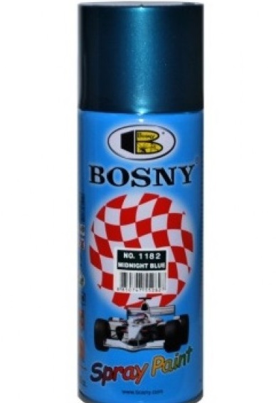 Краска АЭРО БОСНИ №1182  синяя ночь металлик Распродажа