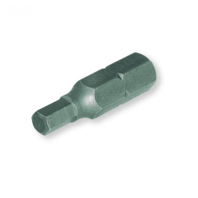 F1242506 1/4"Бита-шестигранник L=25мм S=6мм