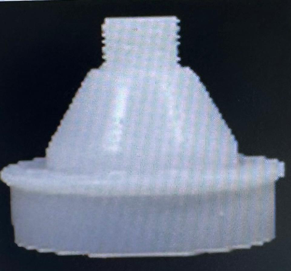 Переходник для насадок при нанесении шовного герметика КОЛБАСА , белый H6/ 3080010 1шт