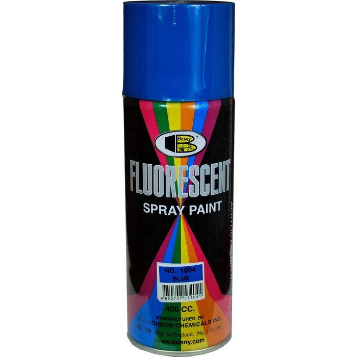 Краска АЭРО ФЛЮОР №1004 синий БОСНИ Распродажа