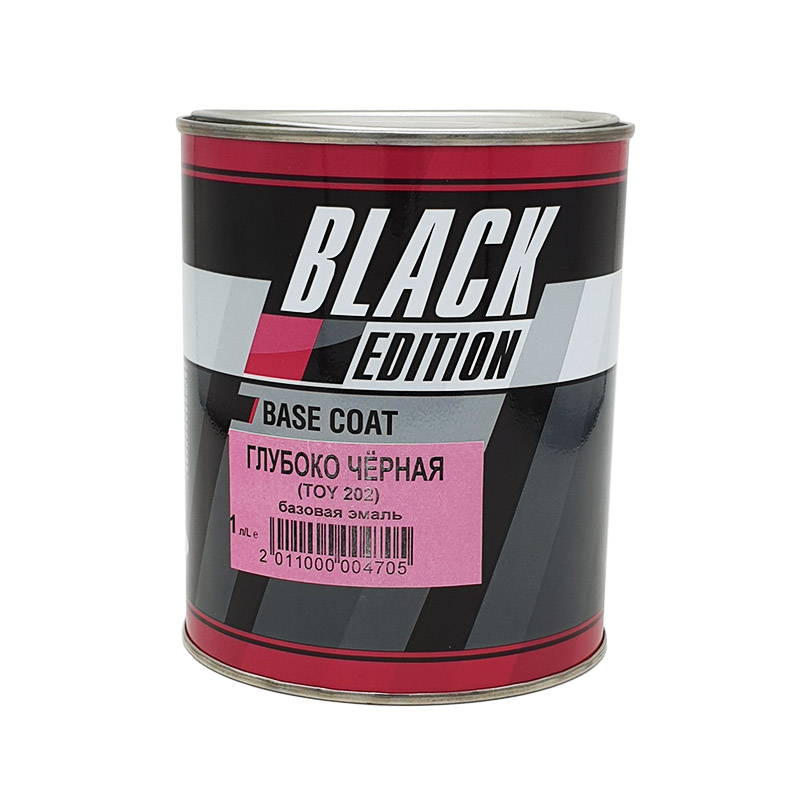 Черная (06) черная 1,0л эмаль базовая BLACK EDITION МАКСТОР