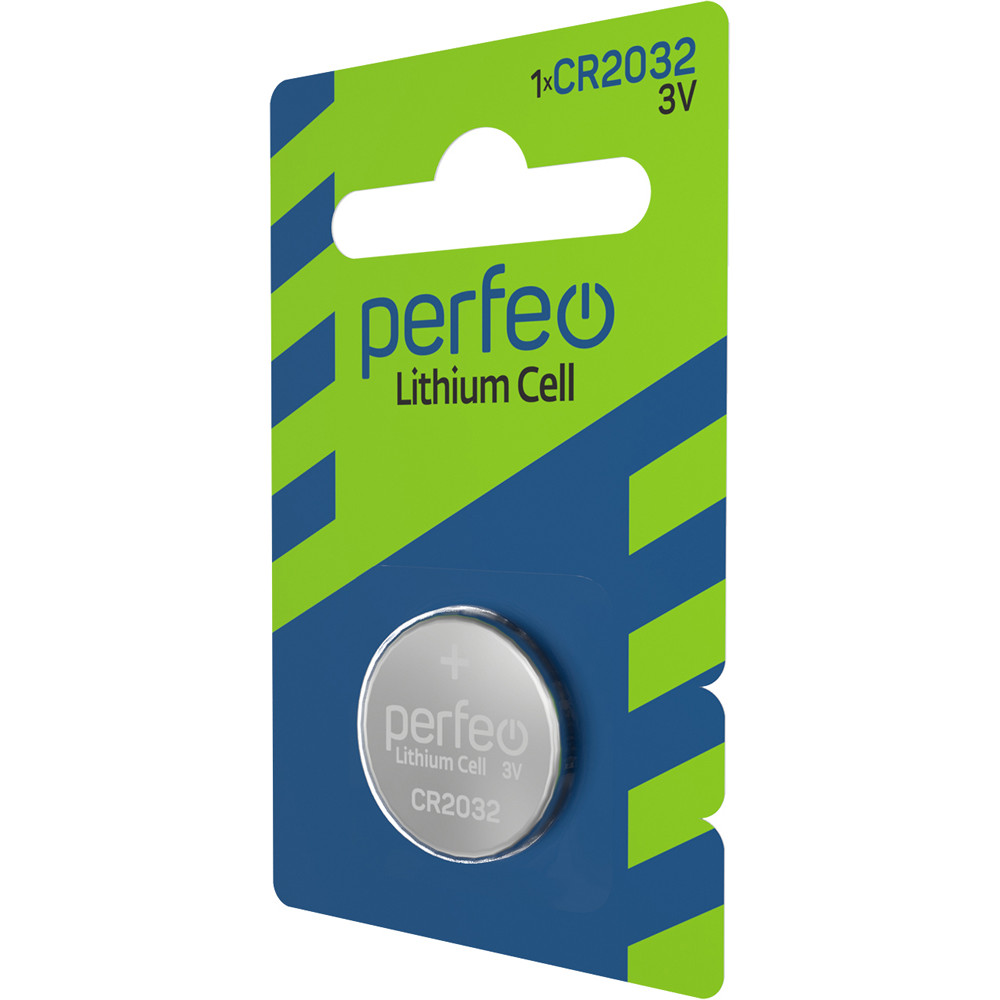 Батарейка CR 2032 Perfeo (1шт) 73992