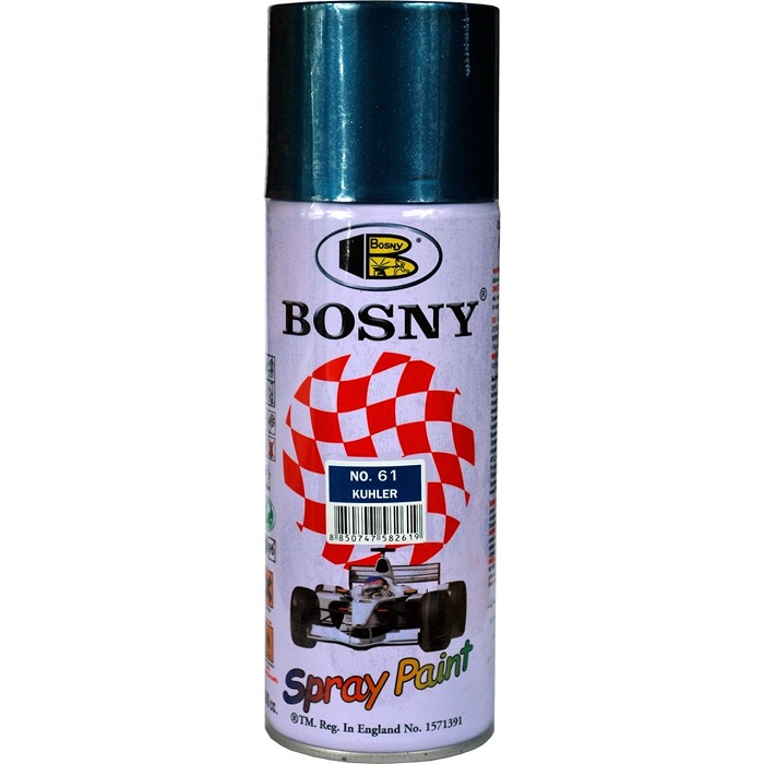 Краска АЭРО БОСНИ №61 серо-голубой RAL 5009  Распродажа