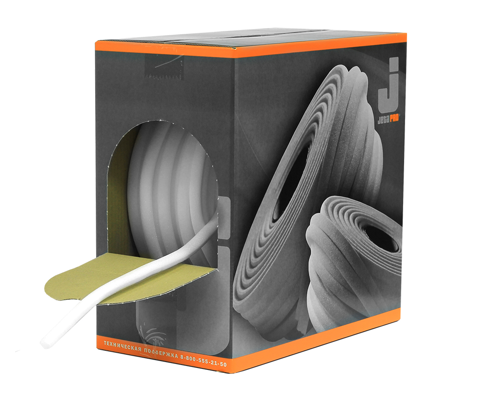 Валик поролоновый эластичный 13мм*50м /1уп/  5821350 ДЖЕТА