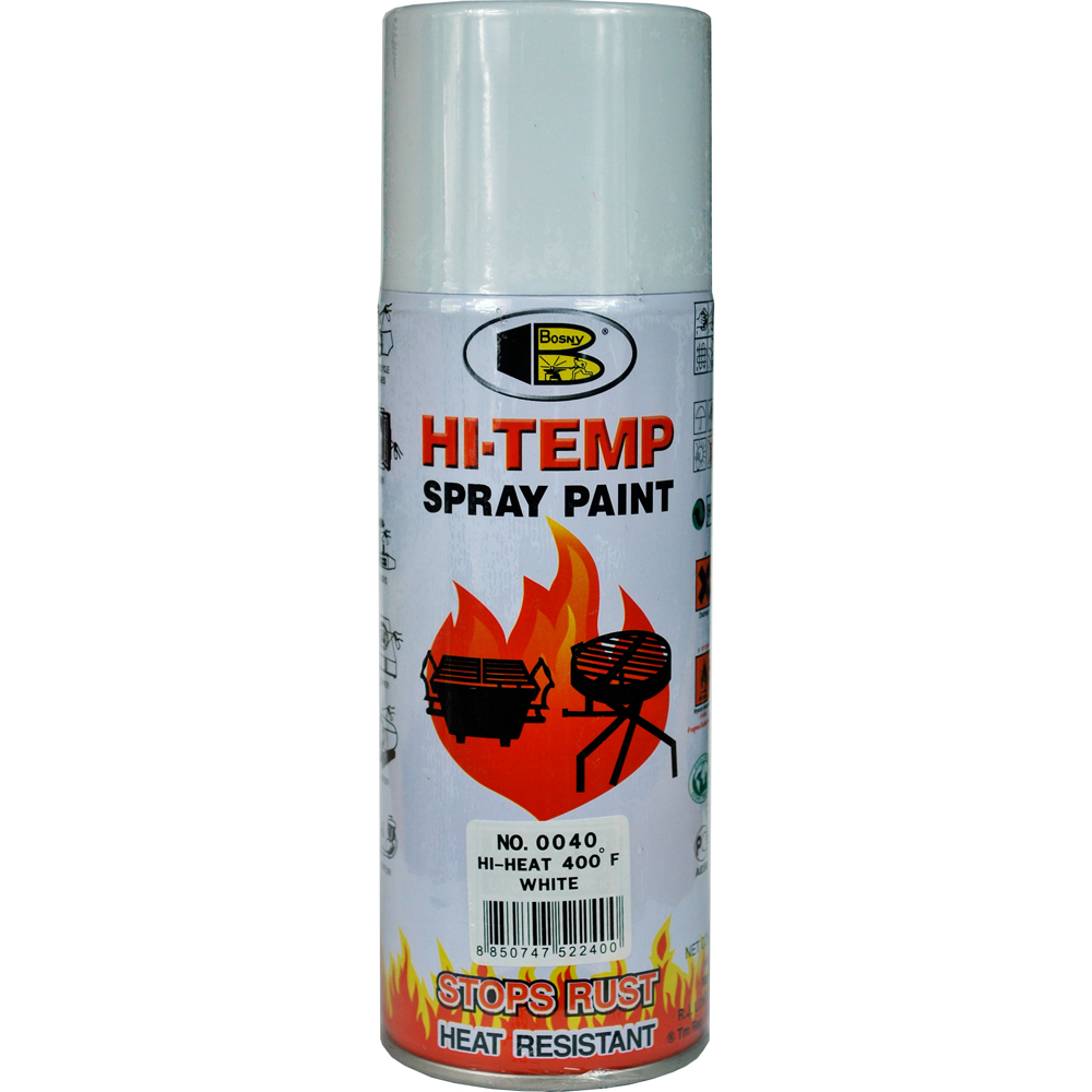 Краска АЭРО жаростойкая БОСНИ №ОО40 белая