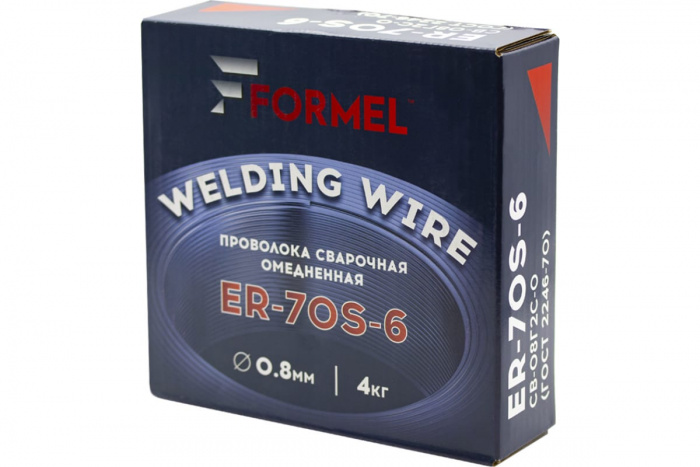 Проволока сварочная омедненная Welding Wire 0.8мм, 4 кг FORMEL FRM_08_4 