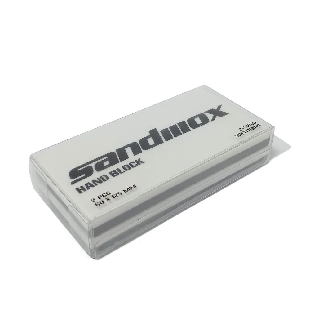 Блок-ракель ручной шлифовальный SANDWOX, 125х60х12мм, мягкий/жесткий 04.60.125.06  1 ШТУКА