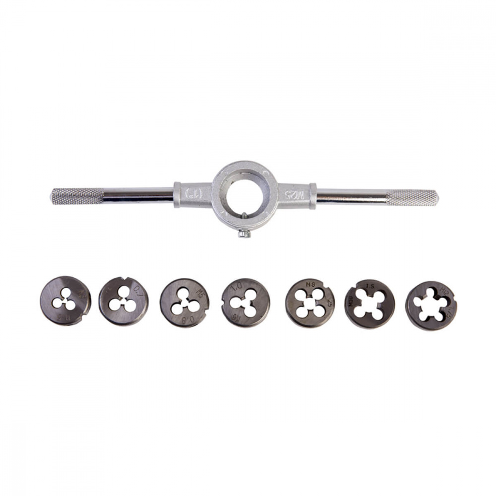 Набор плашек М3-12 8 предметов метрика WDK-DS0312 ВИДЕРКРАФТ