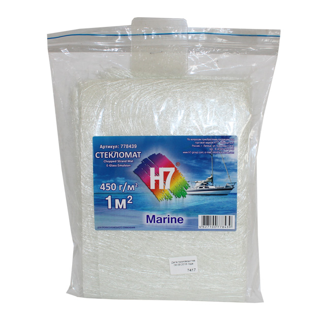 Стекломат 1кв метр, плотность 450гр\метр Н7 Marine 778439