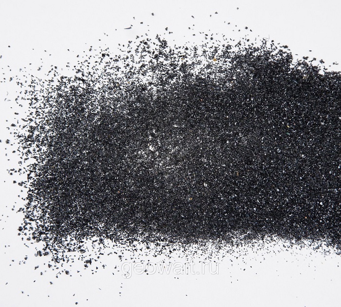 Песок (порошок) абразивный для пескоструйной обработки (купершлак 0,1-0,6мм) 15кг РМ-58499