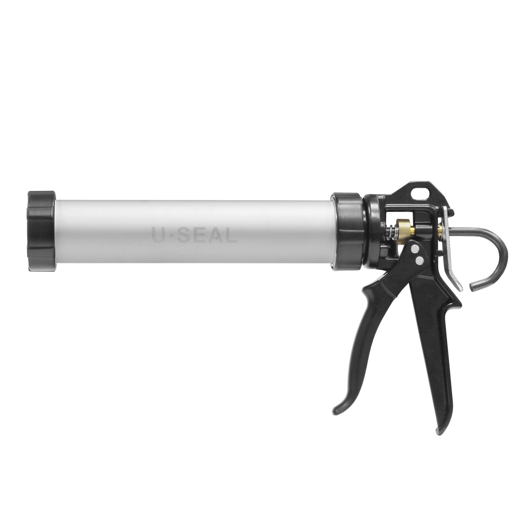 Пистолет для герметиков в картриджах и тубах 400, 600мл, ручной с алю корпусом PS/601  U-SEAL