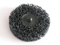 Круг для снятия ржавчины черный Д= 50мм (крепление Roloc)  РМ-70204