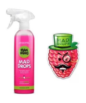 Покрытие быстрое гидрофобное для ЛКП, 500мл FHB015 Foam Heroes Mad Drops Raspberry