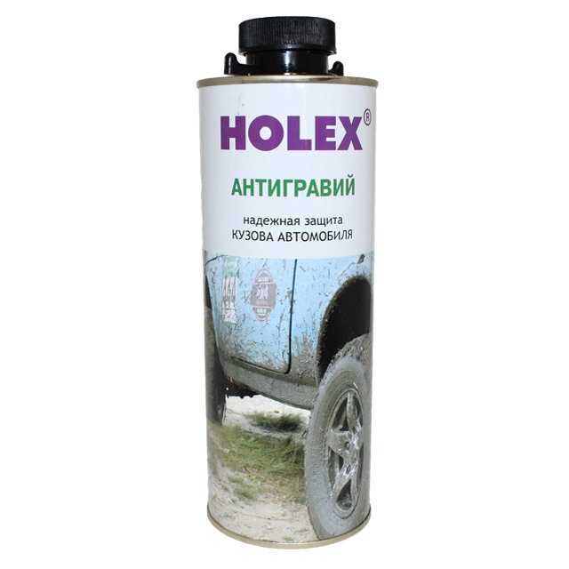 Антигравий черный 1,0л HAS-0104  ХОЛЕКС 
